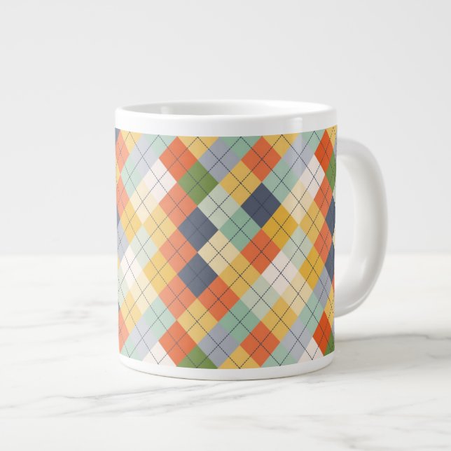 Caneca De Café Grande Fundo do Sweater 2 (Frente Esquerda)