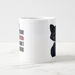 Caneca De Café Grande Funny Cat Has No Idea Specialty Mug