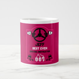 Caneca De Café Grande Funny Driving Instructor Gift