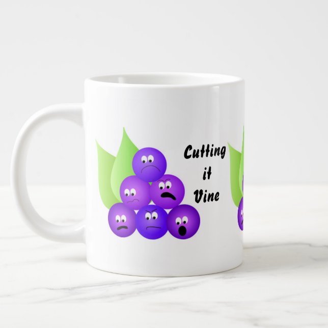 Caneca de Café Grande Funny Gardner (Esquerda)