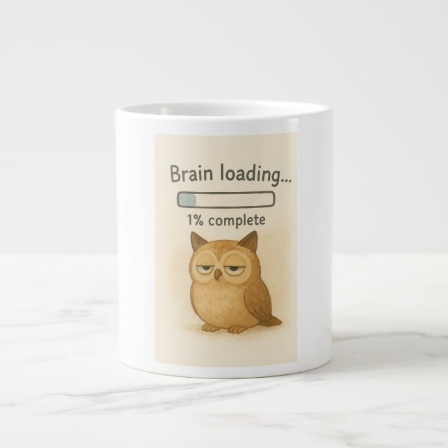 Caneca De Café Grande Funny quote mug (Frente)