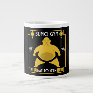 Caneca De Café Grande Funny Sumo Wrestler