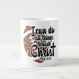 Caneca De Café Grande Futebol - Jumbo Mug