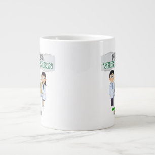 Caneca De Café Grande Future Veterinarian Loading – Vet Student Design