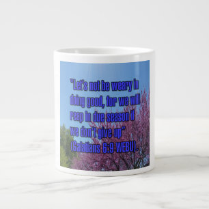 Caneca De Café Grande Galatianos 6:9 WEBU Mug
