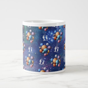 Caneca De Café Grande Galáxia