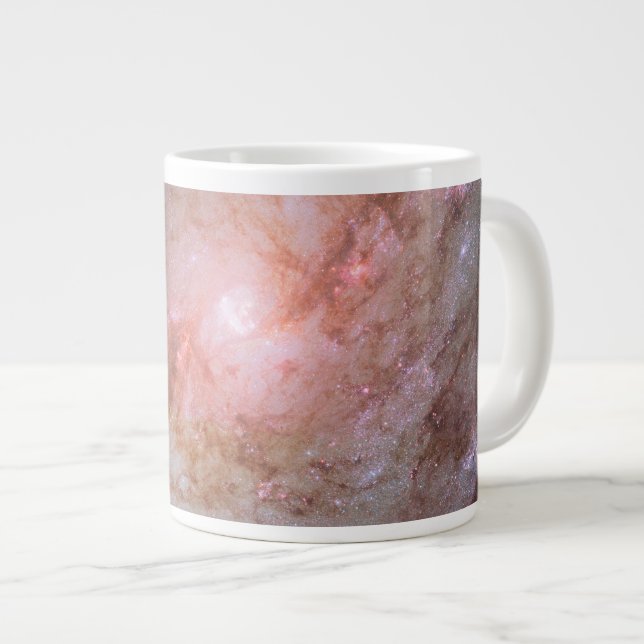Caneca De Café Grande Galáxia Espiral M83, Ablaze Com Formação De Estrel (Frente Esquerda)