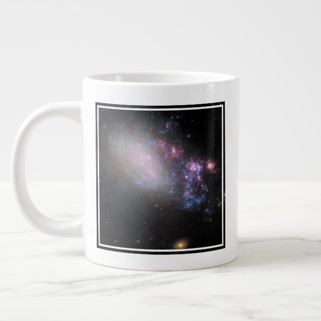 Caneca De Café Grande Galáxia Irregular Ngc 4485 (Esquerda)