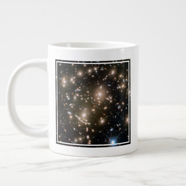 Caneca De Café Grande Galaxy Cluster Abell 370 (Esquerda)