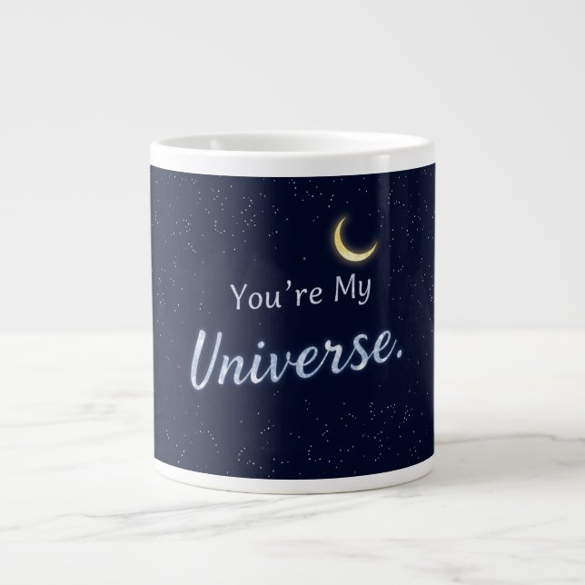 Caneca De Café Grande Galaxy Mãe Mug (Frente)