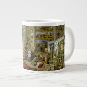 Caneca De Café Grande Galeria de Vistas da Roma Antiga, 1758