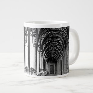Caneca De Café Grande Galeria Hércules do Palácio do Príncipe Vintage