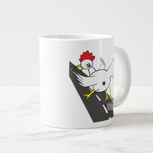 Caneca De Café Grande Galinha Gigante!