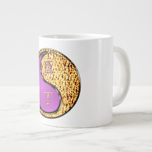 Caneca De Café Grande Galo de Fogo