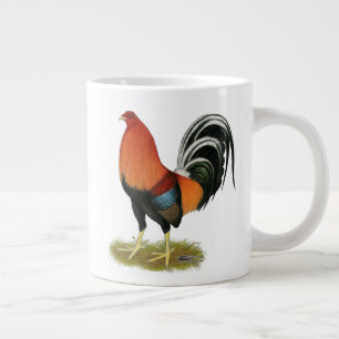 Caneca De Café Grande Galo Gamecock Wheaten