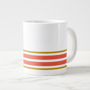 Caneca De Café Grande Gamas laranja na aresta inferior dos 70 anos em br