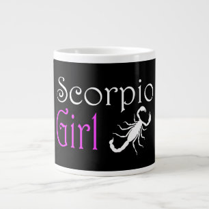 Caneca De Café Grande Garota Scorpio