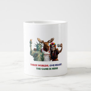 Caneca De Café Grande Garrafa de Água Selfie Unidade United 2026