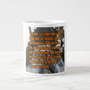Caneca De Café Grande Genesis 1:26 WEBU Mug