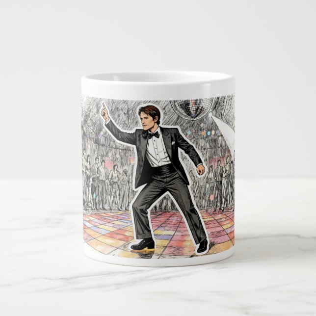 Caneca De Café Grande George Hamilton (Resident evil surto) (Frente)