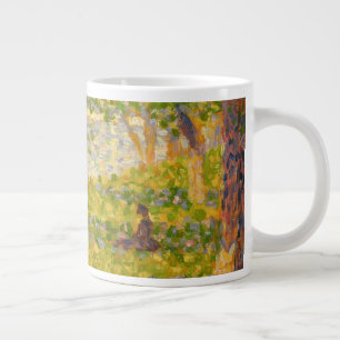 Caneca De Café Grande Georges Pierre Seurat Mulheres na bacia hidrográf