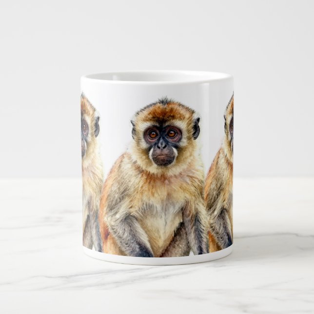 Caneca De Café Grande Gibbon (Frente)