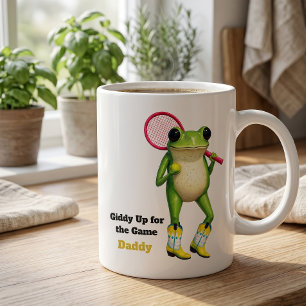 Caneca De Café Grande Giddy Up Personalizado Para O Jogo Papai   Excêntr