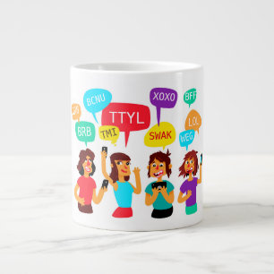Caneca De Café Grande Gift Jumbo Mug