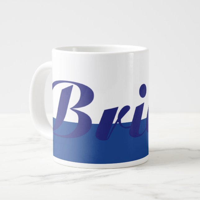 Caneca De Café Grande Gigante Brian Mug (Frente Esquerda)