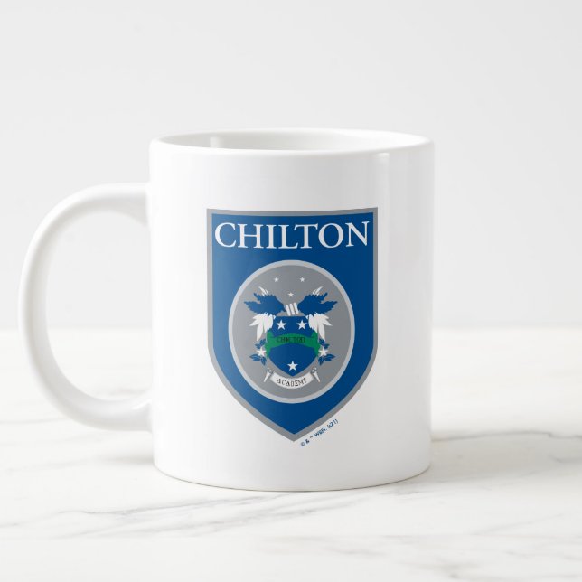 Caneca De Café Grande Gilmore Girls | Crachá da Academia Chilton (Esquerda)