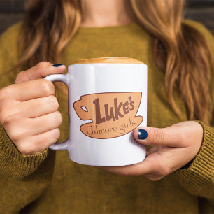 Caneca De Café Grande Gilmore Girls   Logotipo do restaurante Luke