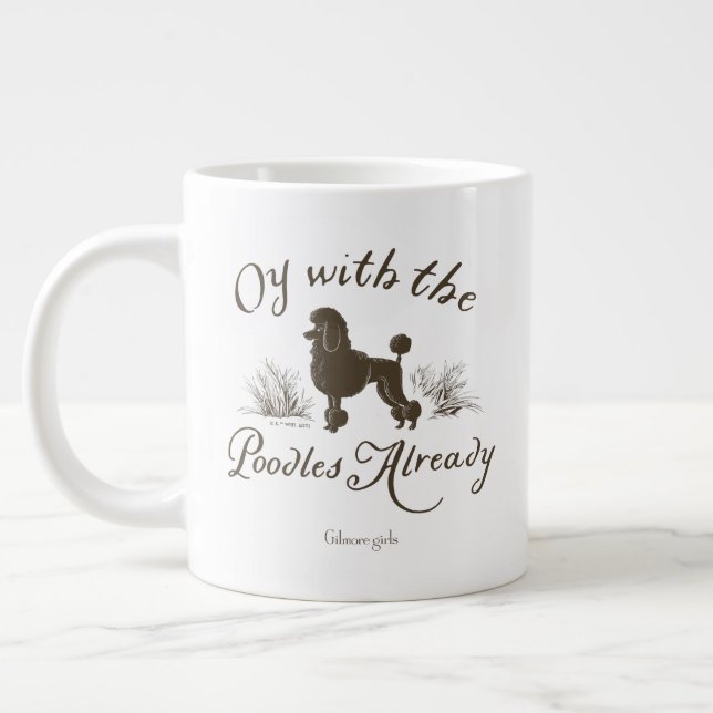 Caneca De Café Grande Gilmore Girls | Oy With the PoodlesDesign (Esquerda)
