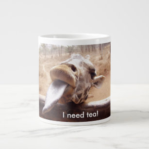 Caneca De Café Grande Girafa - Tea Mug