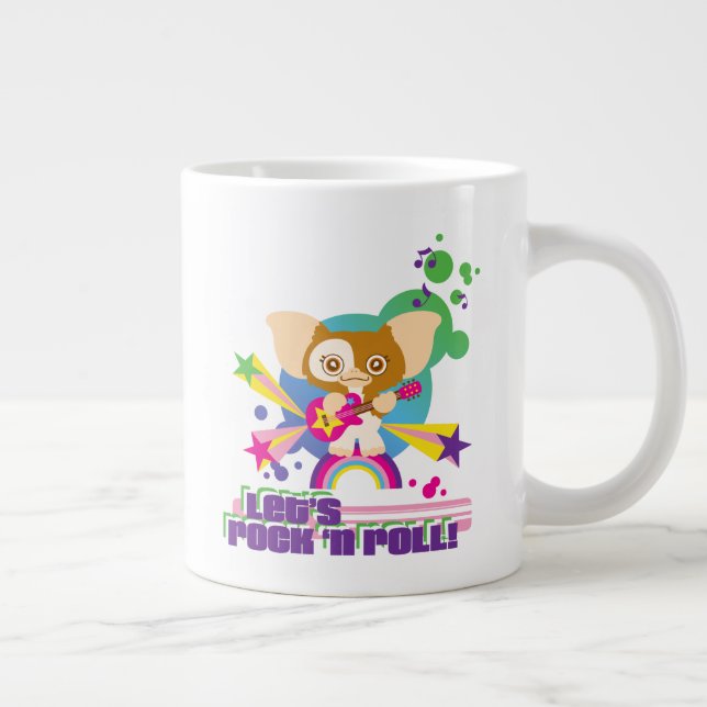 Caneca De Café Grande Gizmo | Vamos Rock 'n Roll (Direita)