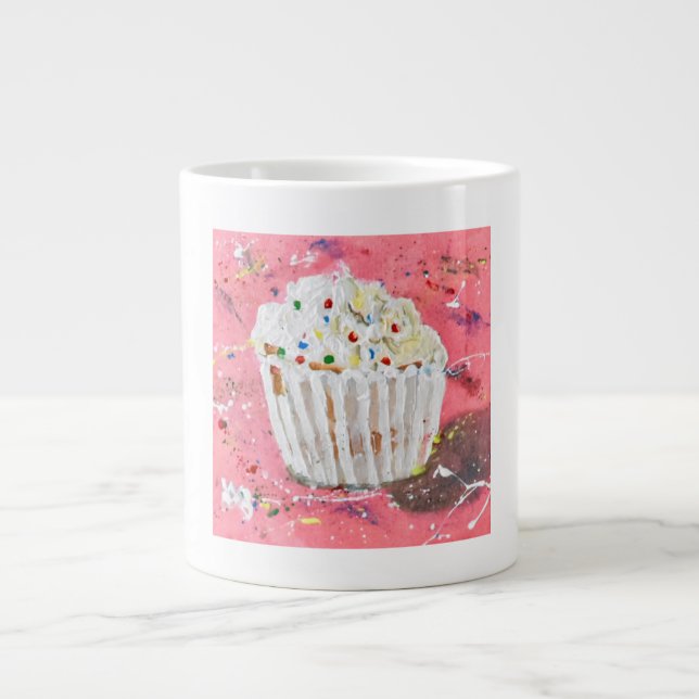 Caneca De Café Grande Glacé de baunilha (Frente)