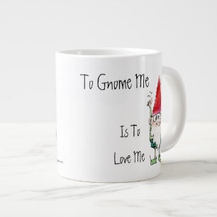 Caneca De Café Grande Gnome Me é Amar-Me Cartoon Mug
