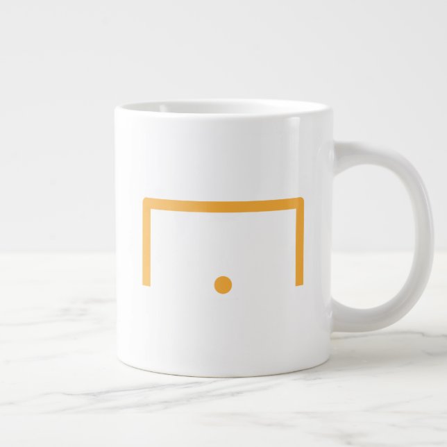 Caneca De Café Grande Goal Jumbo Coffee Mug (Direita)