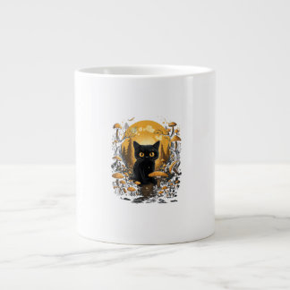 Caneca De Café Grande Goblincore Estético E Cottagecore Sob Cogumelo