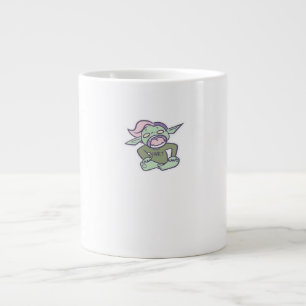 Caneca De Café Grande Goblincore Fart Goblin Clássico