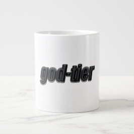 Caneca De Café Grande God-tier 