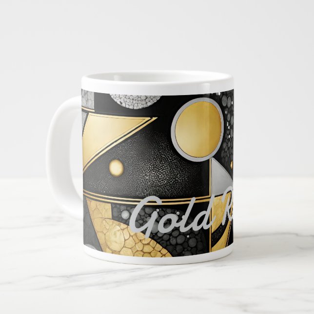 Caneca De Café Grande GoldRush 5 Specialty Mug (Frente Esquerda)