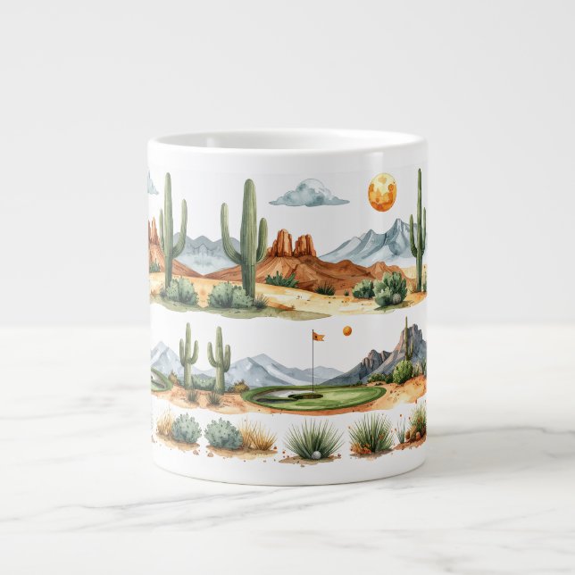 Caneca De Café Grande Golfe no Arizona (Frente)
