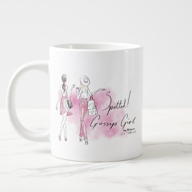 Caneca De Café Grande Gossip Girl - Spotted! (Esquerda)