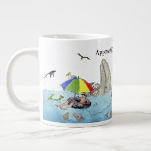 Caneca De Café Grande GosteiOCEAN