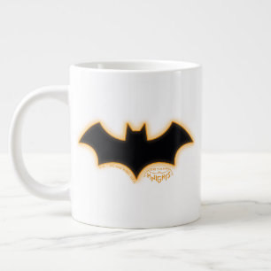 Caneca De Café Grande Gotham Knights Logotipo da Batgirl