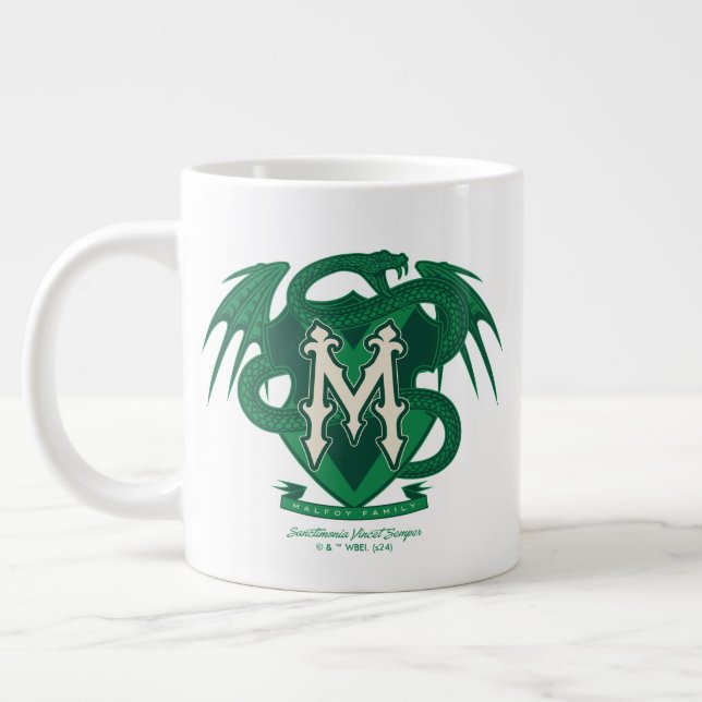 Caneca De Café Grande Gráfico da Parada da Família Malfoy (Esquerda)