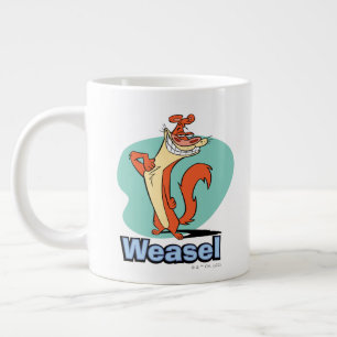 Caneca De Café Grande Gráfico de Caractere Ortográfico de Weasel