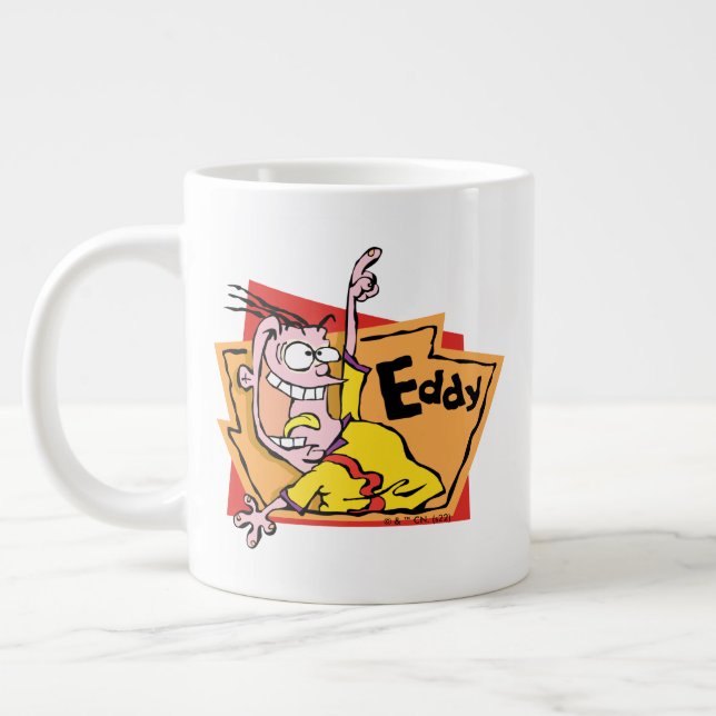 Caneca De Café Grande Gráfico de Caracteres Eddy (Esquerda)