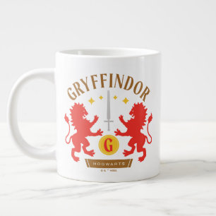 Caneca De Café Grande Gráfico de Espada de Leão Duplo GRYFFINDOR™ House