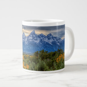 Caneca De Café Grande Grand Tetons